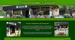 Desktop Screenshot of prinzenstube.com